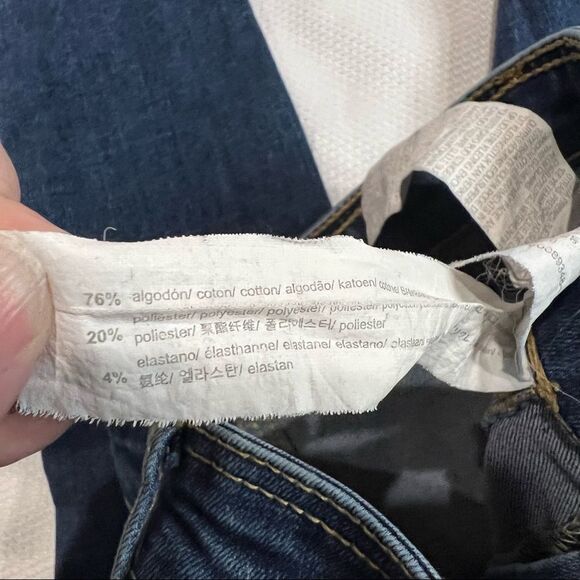 Zara Dark Wash High Rise‎ Waist Skinny Jeans - Picture 5 of 8